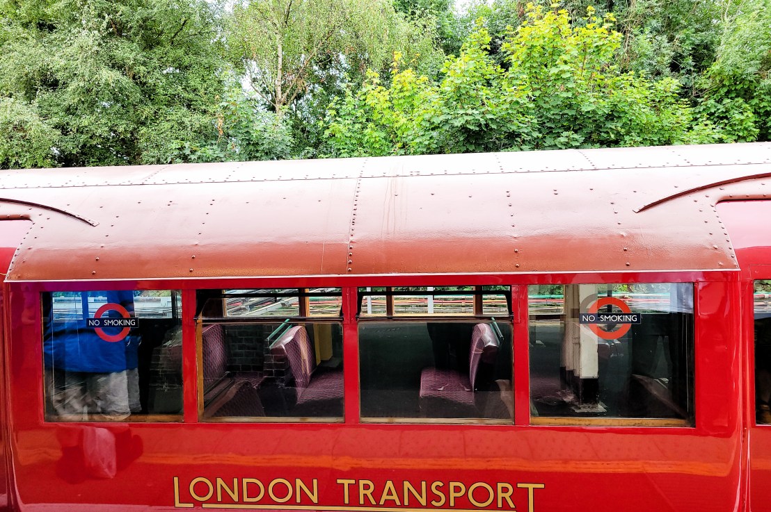 Riding In An Antique Railroad&nbsp;Car